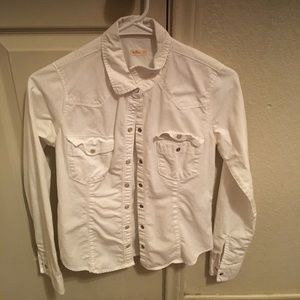 White Button Up Jacket